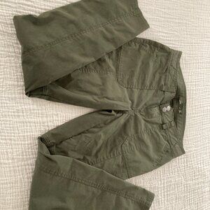 Prana Size 4 Olive Pants